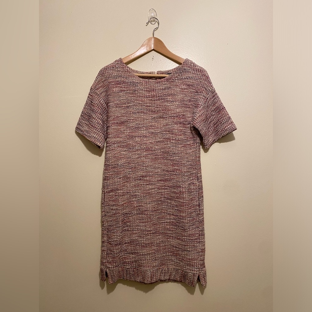 Massimo Dutti Multicolor Knit Fabric Mini Dress. Size XS